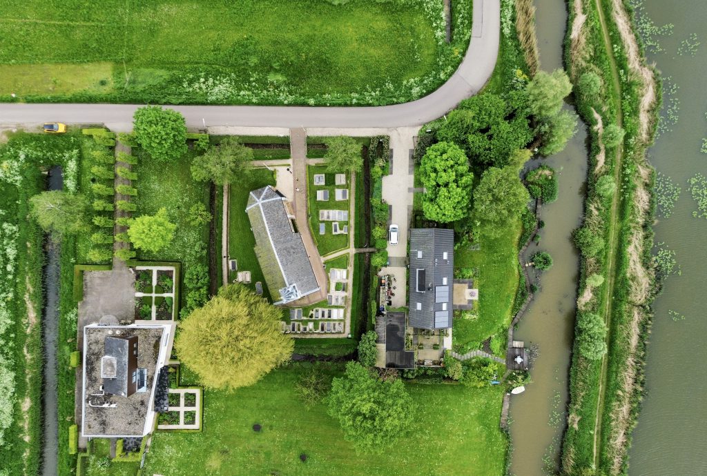Dronefoto Nederland door mooi vanuit de lucht